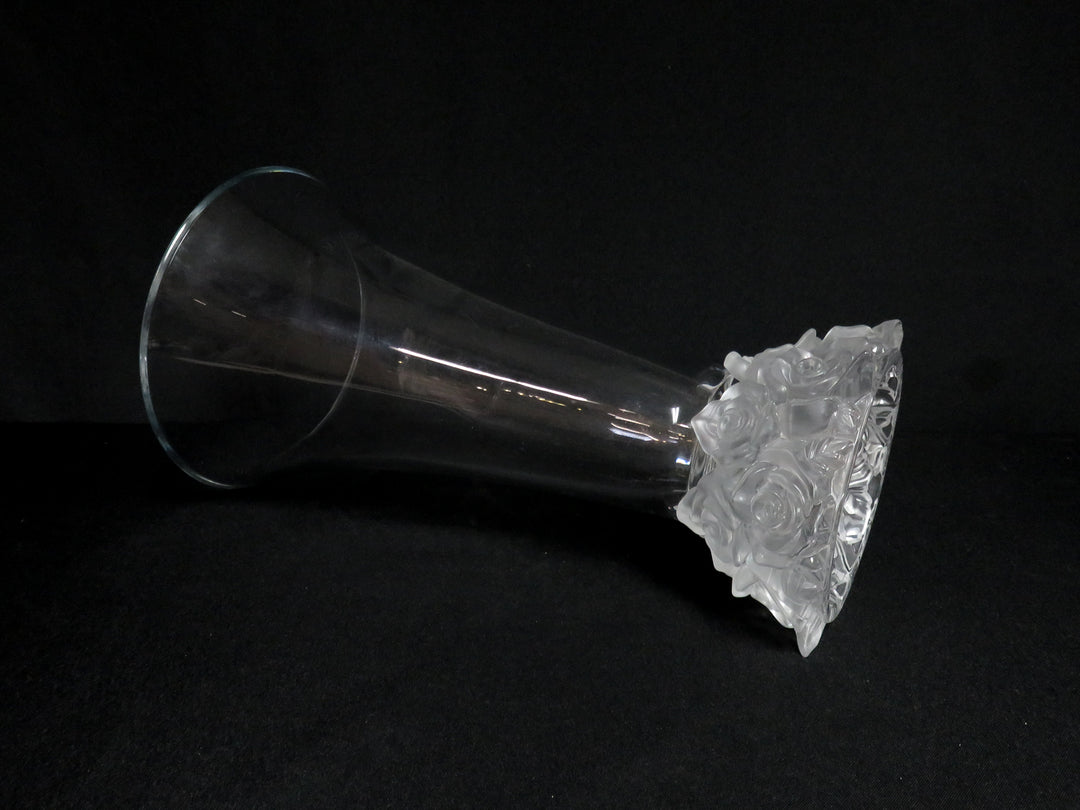 Large Crystal Vase