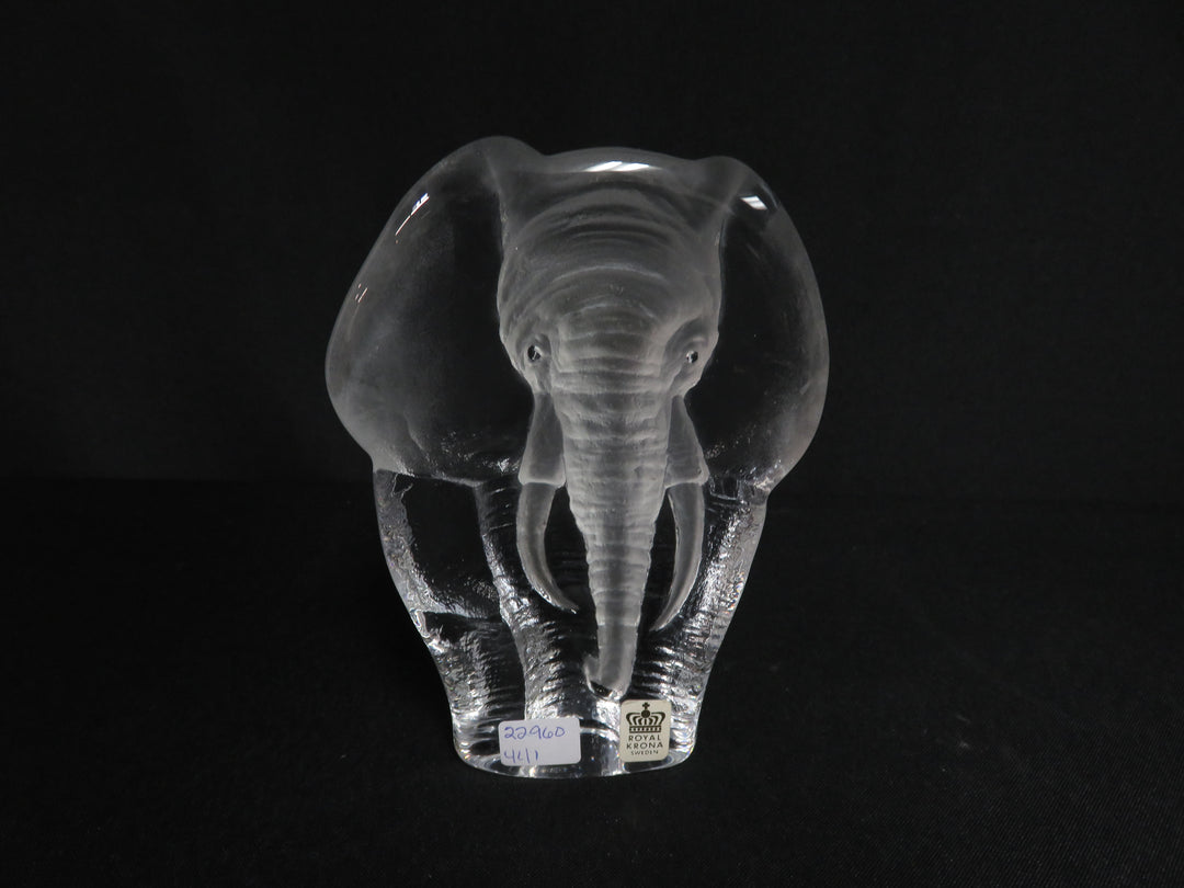 Royal Krona Elephant Figurine