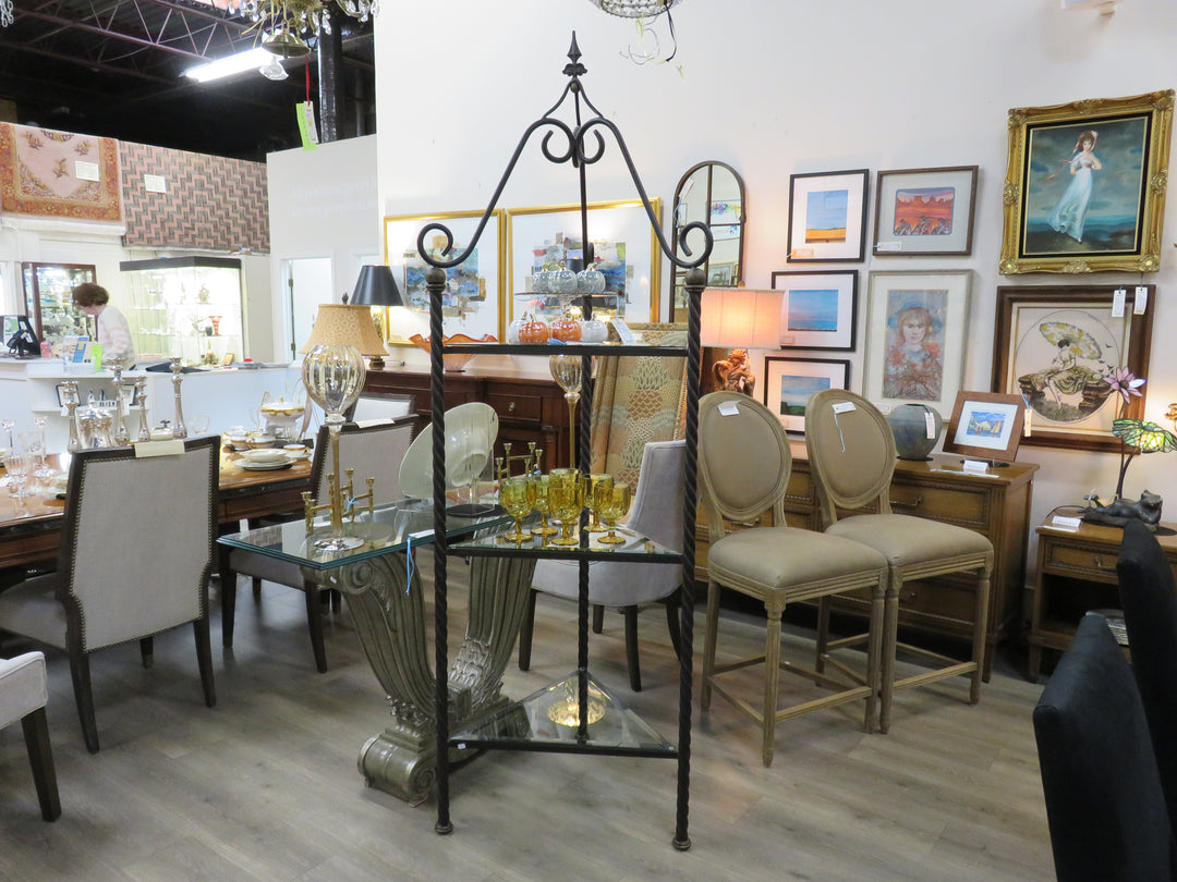 Tall Triangular Shelving Unit