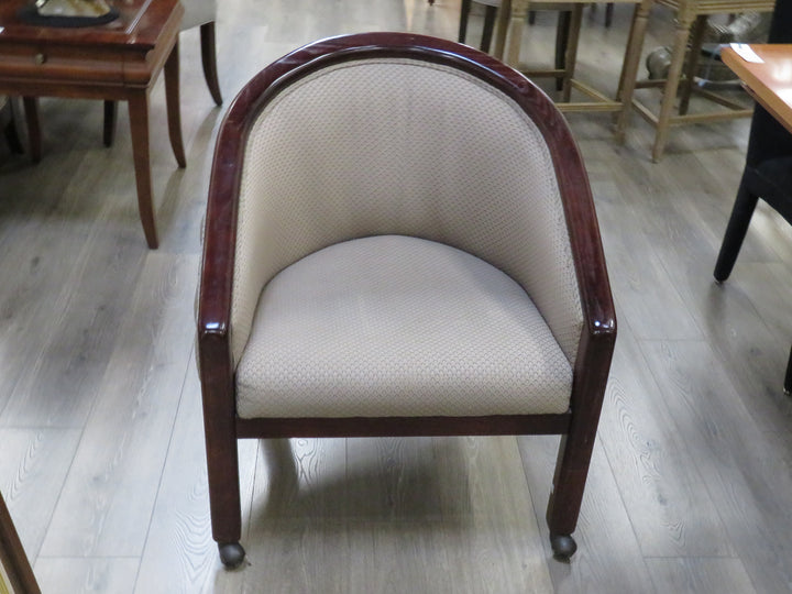 Upholstered Barrel Chair