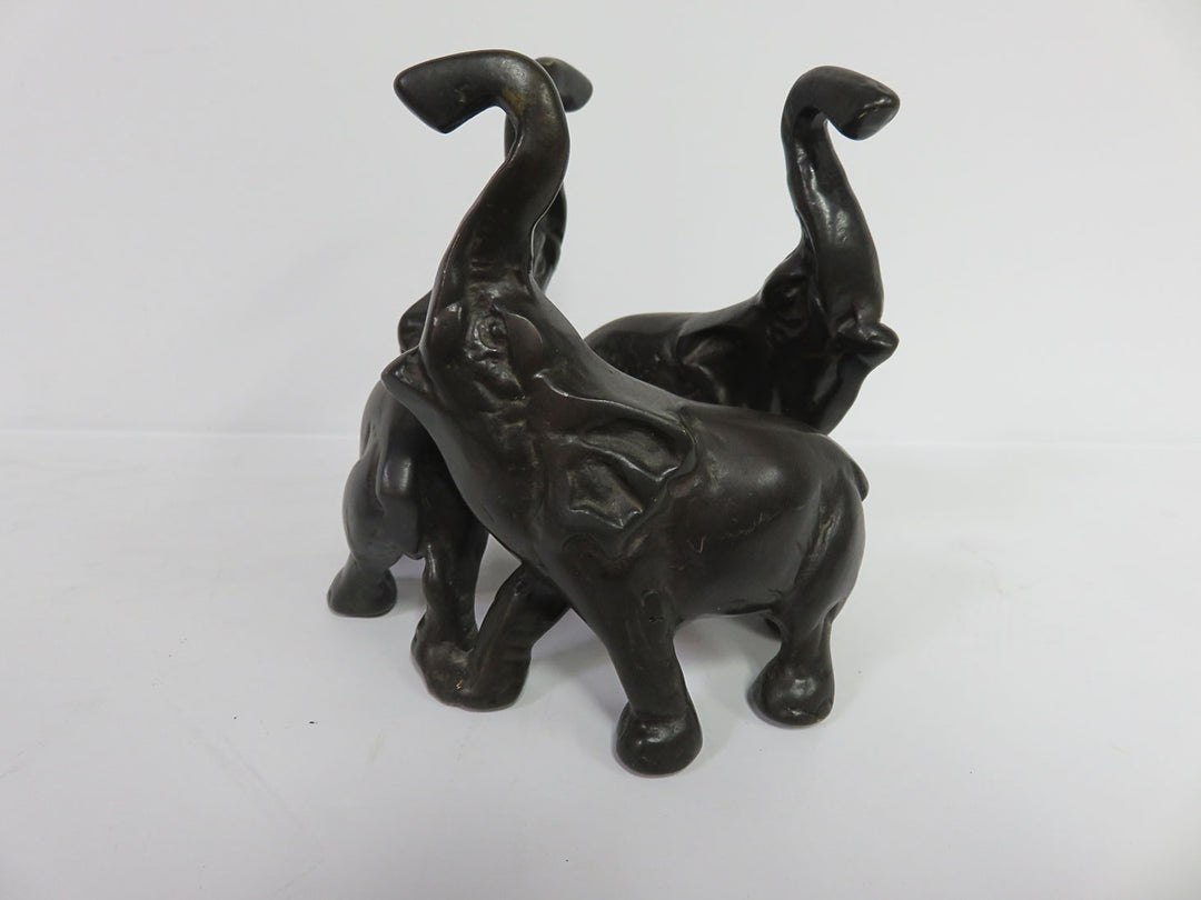 Vintage Lucky Elephant Sculpture