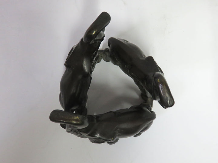 Vintage Lucky Elephant Sculpture