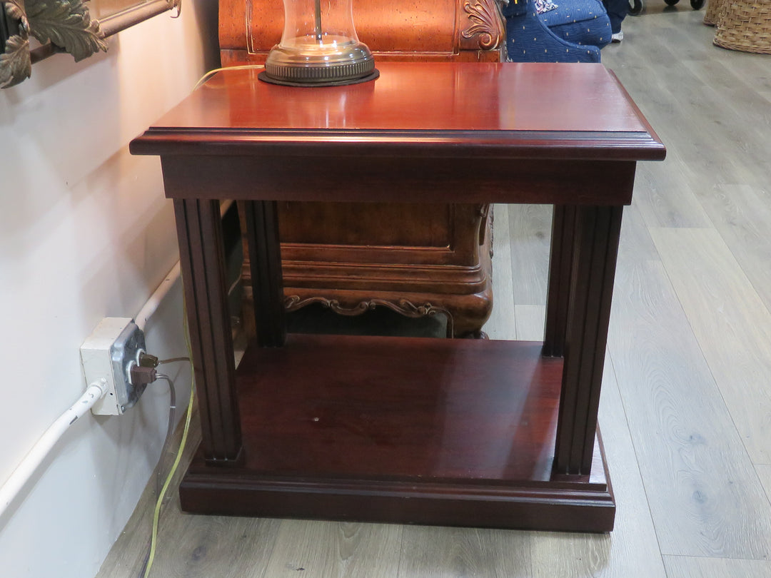 Mahogany End Table