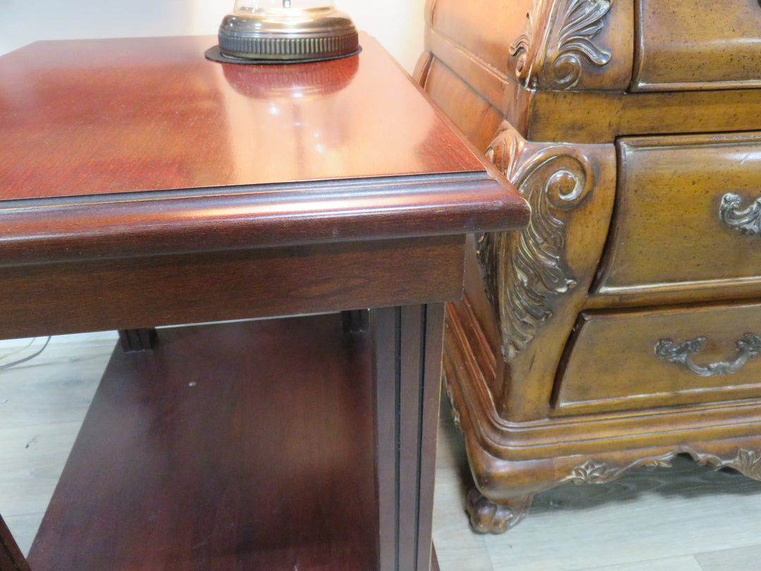 Mahogany End Table