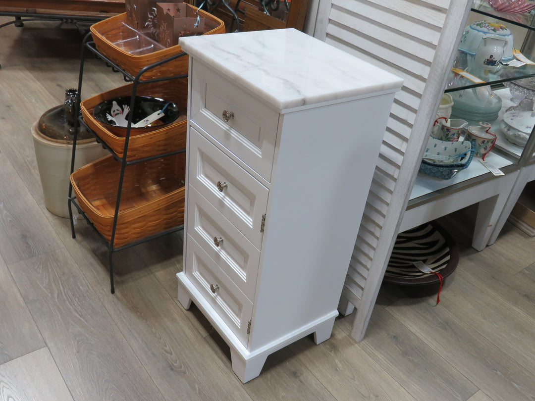 White Wood Cabinet