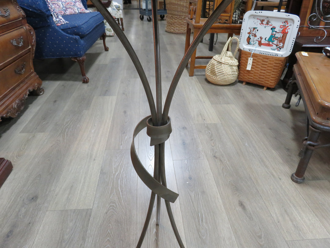 Contemporary Metal Plant Stand/Pedestal