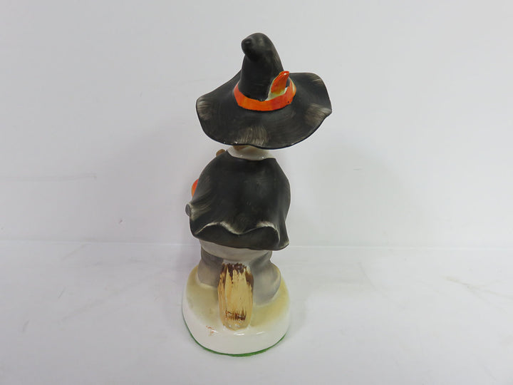 Lefton Halloween Boy on Broom