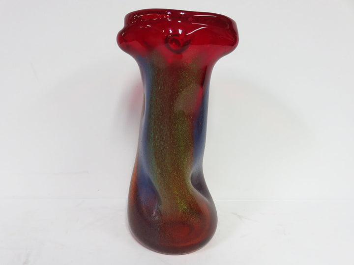 Dino Martens Hand Blown Pinched Vase