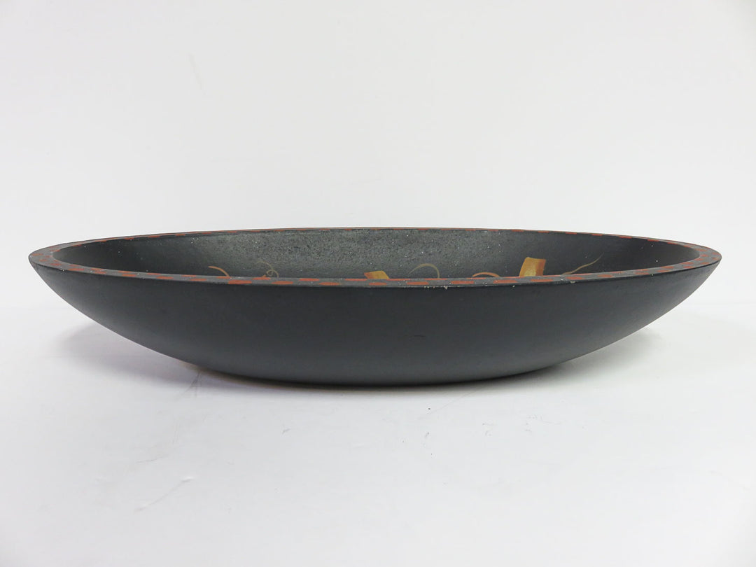 Wooden Halloween Bowl