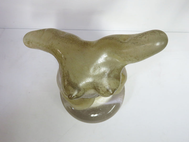 Art Glass Female Torso Sculpture