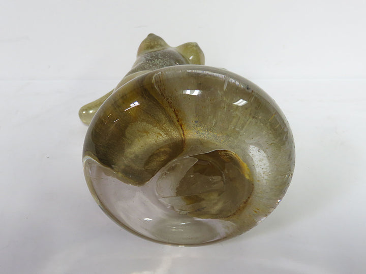Art Glass Female Torso Sculpture