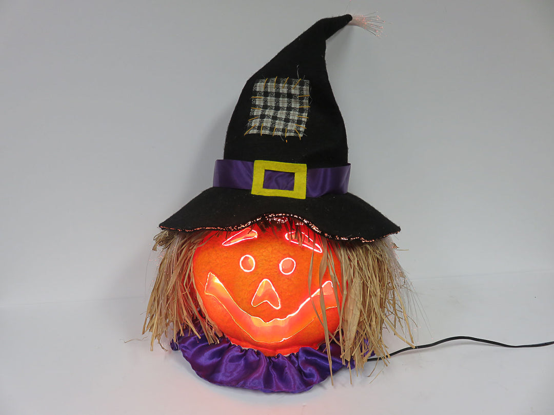 Halloween Fiber Optic Jack O' Lantern
