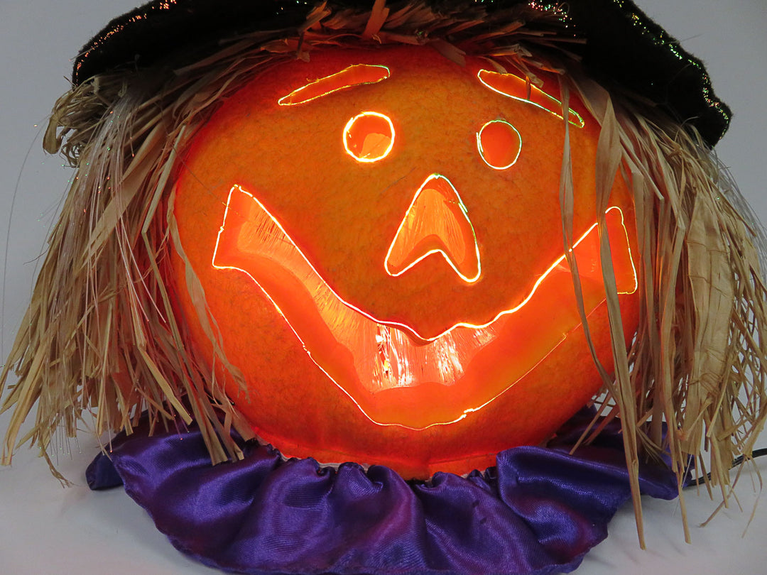 Halloween Fiber Optic Jack O' Lantern