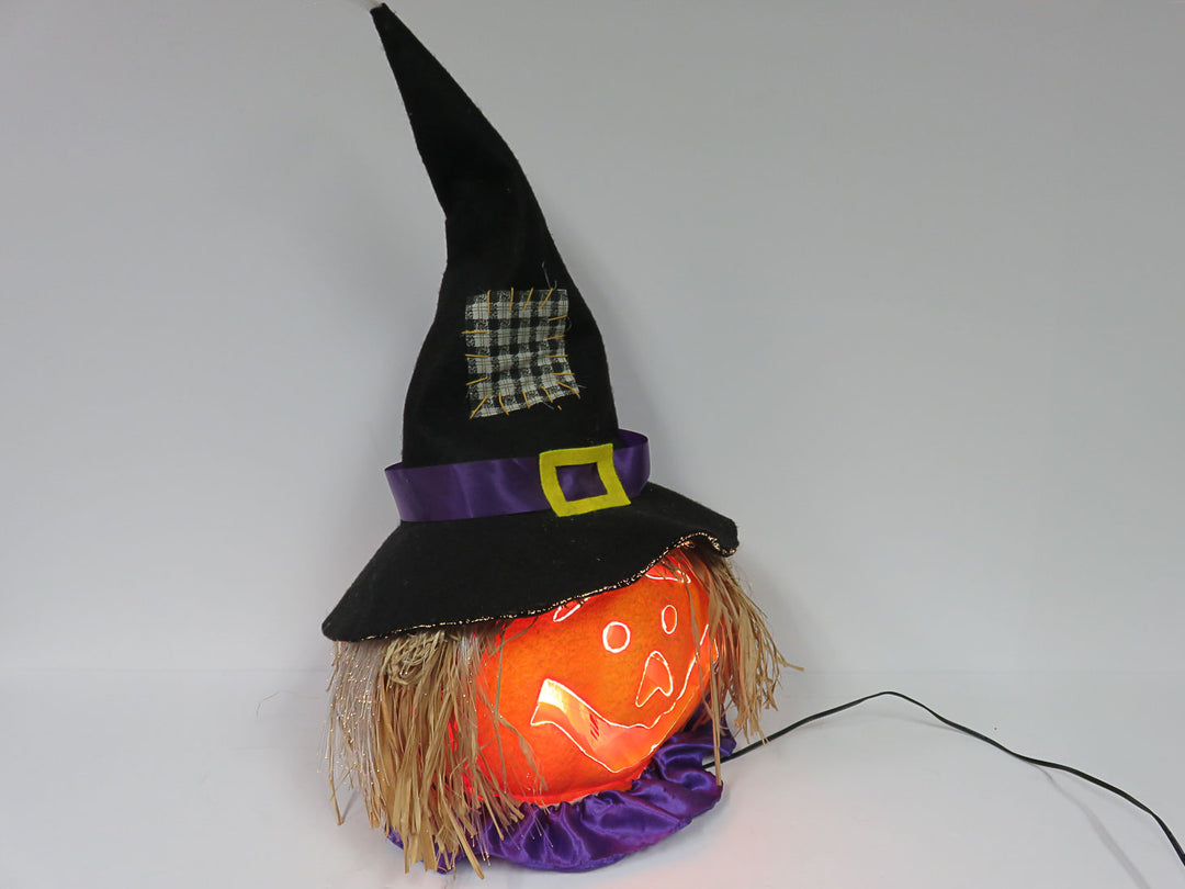 Halloween Fiber Optic Jack O' Lantern