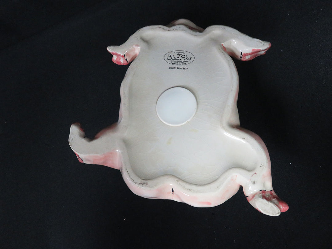 Blue Sky Pink Piggy Bank