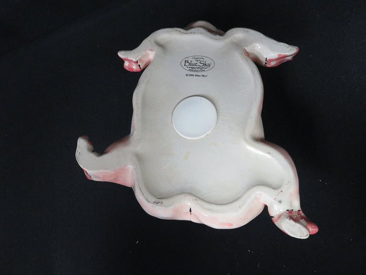 Blue Sky Pink Piggy Bank