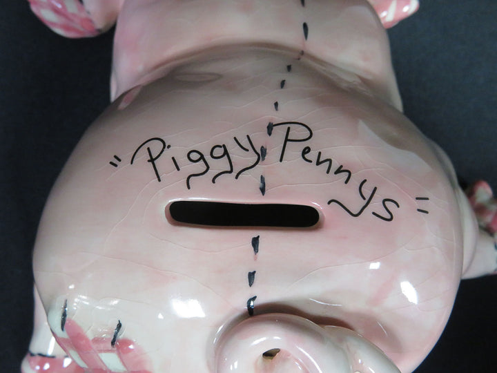 Blue Sky Pink Piggy Bank