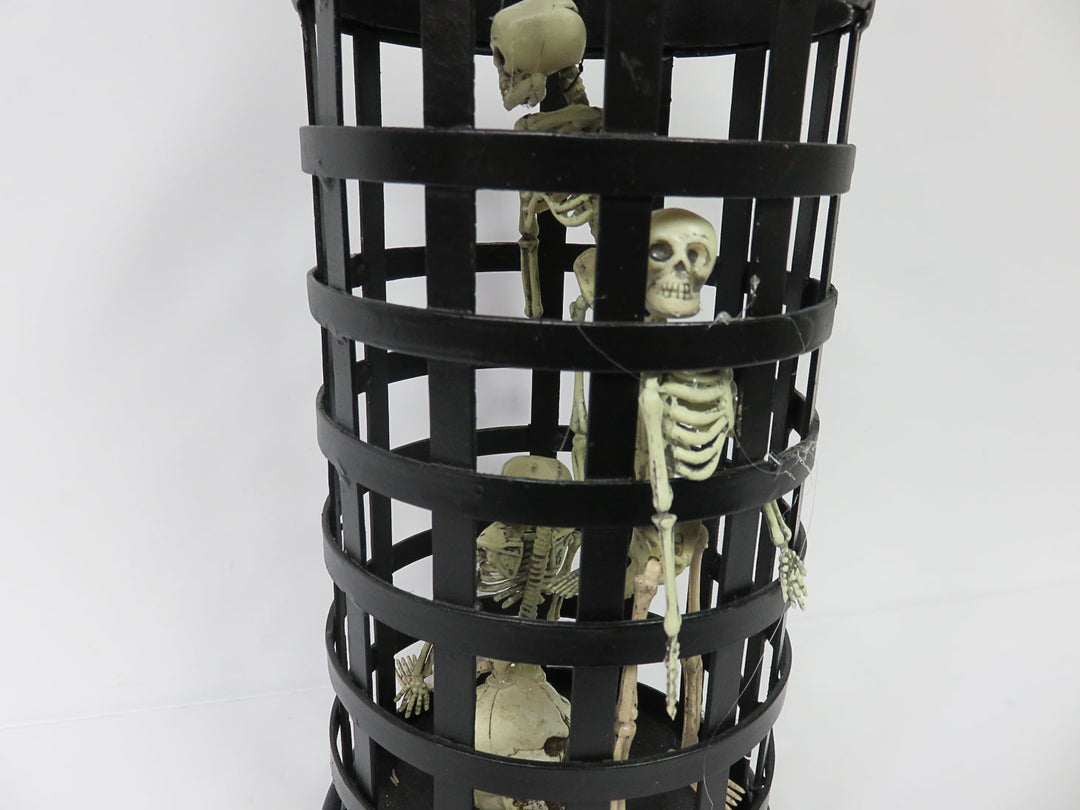 Skeletons in a Cage Decor