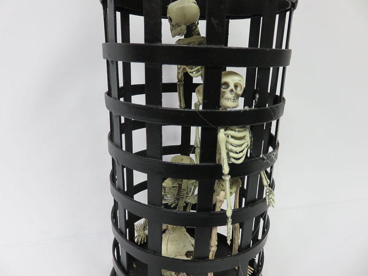 Skeletons in a Cage Decor