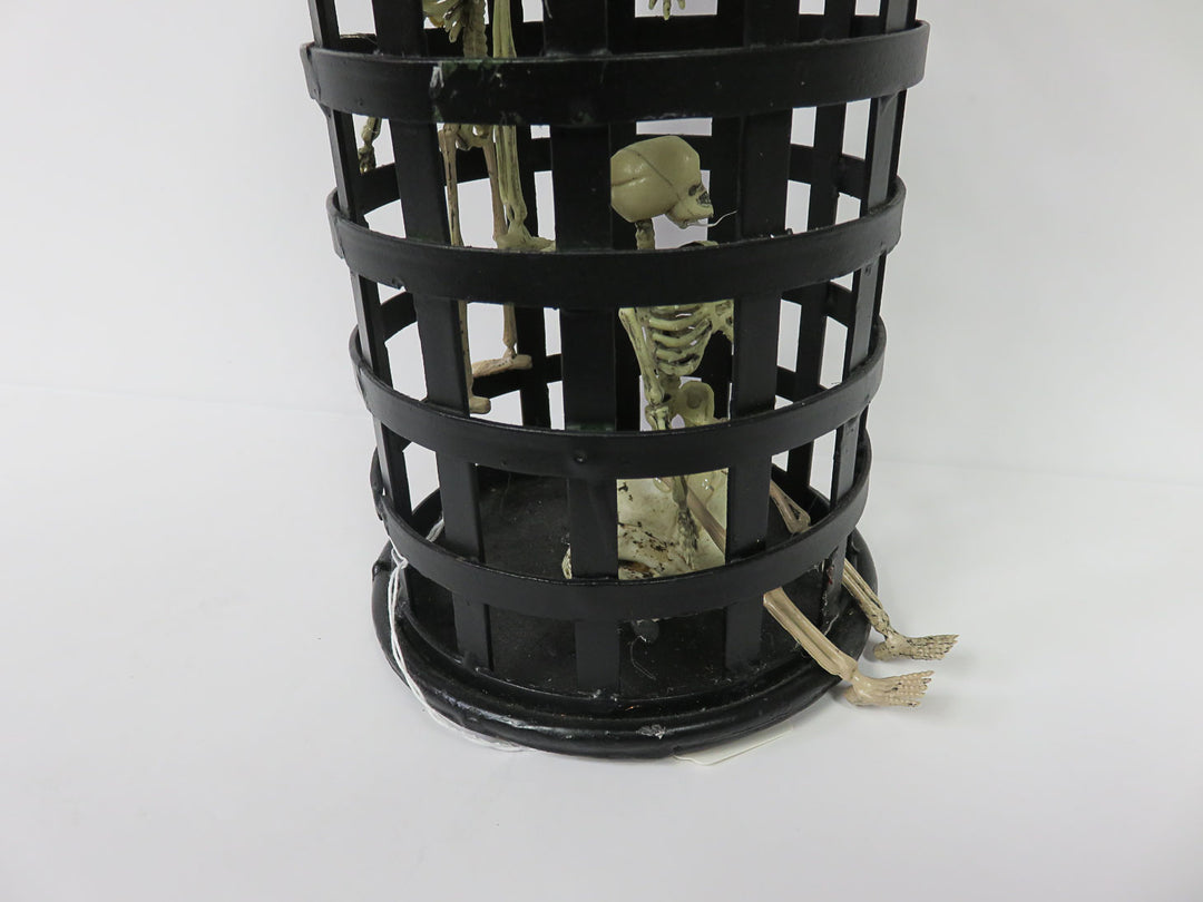 Skeletons in a Cage Decor
