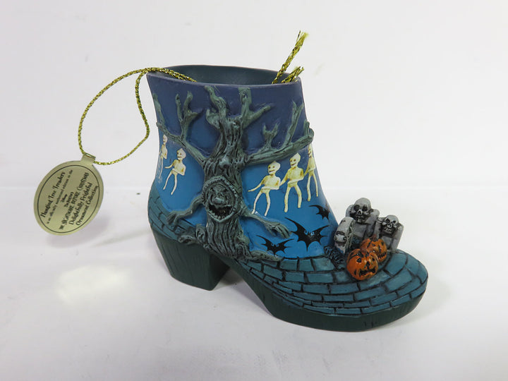 Bradford Exchange Halloween Boot Ornament
