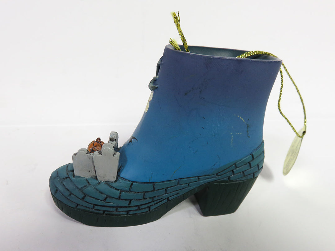 Bradford Exchange Halloween Boot Ornament