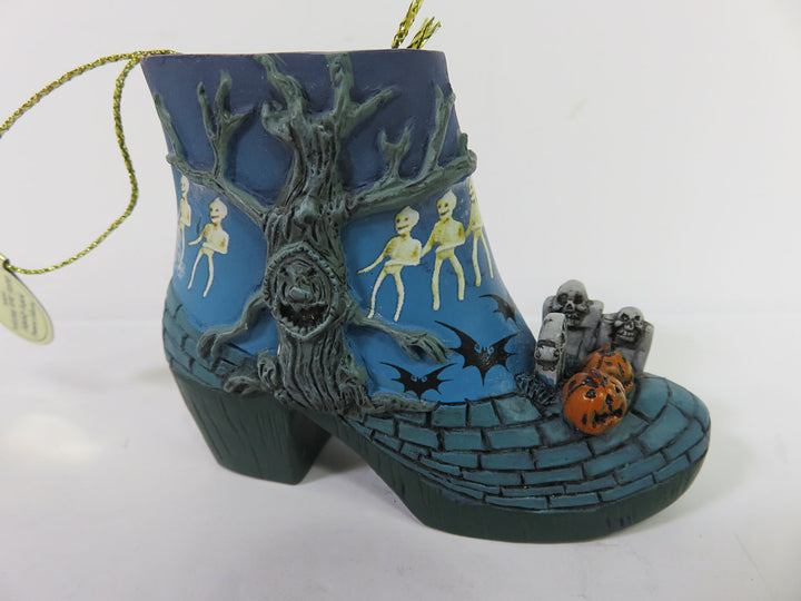 Bradford Exchange Halloween Boot Ornament