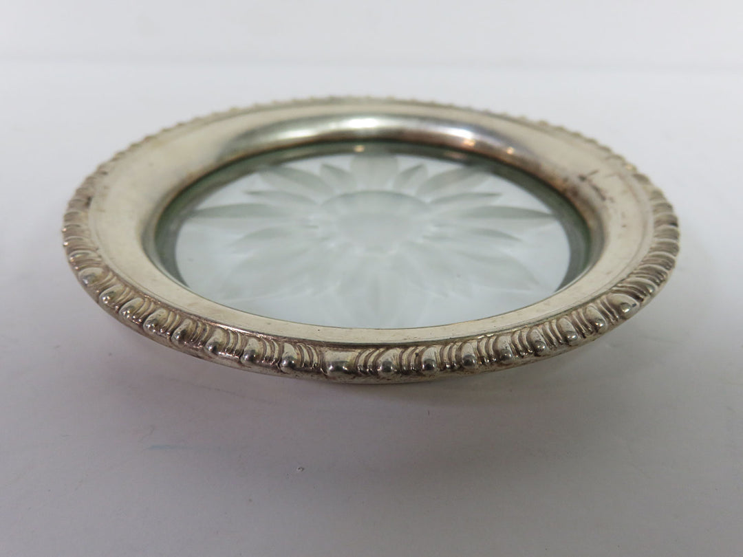 Frank M Whiting Sterling Coasters