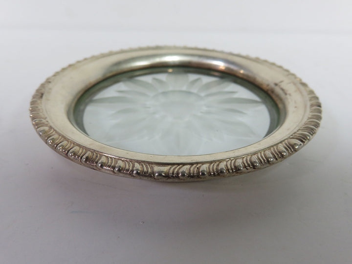 Frank M Whiting Sterling Coasters