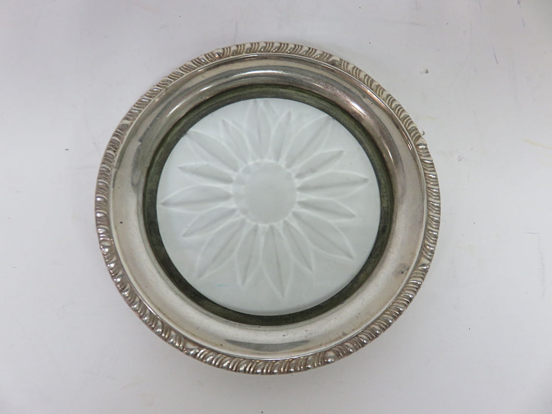 Frank M Whiting Sterling Coasters