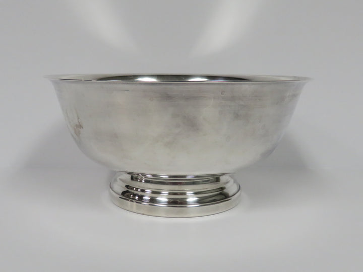 Revere Style Silverplate Bowl