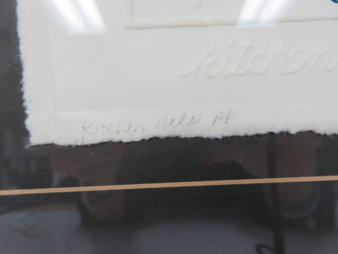 Whimsical Kitchen Utensils Print