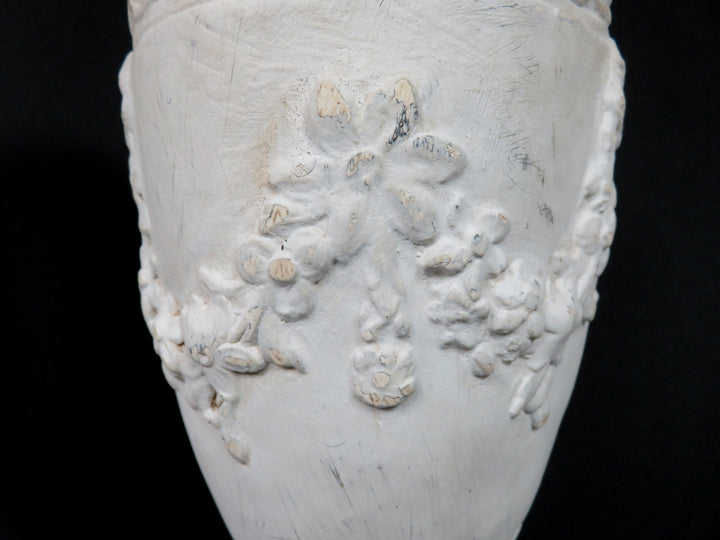 Pair of Aged Urns