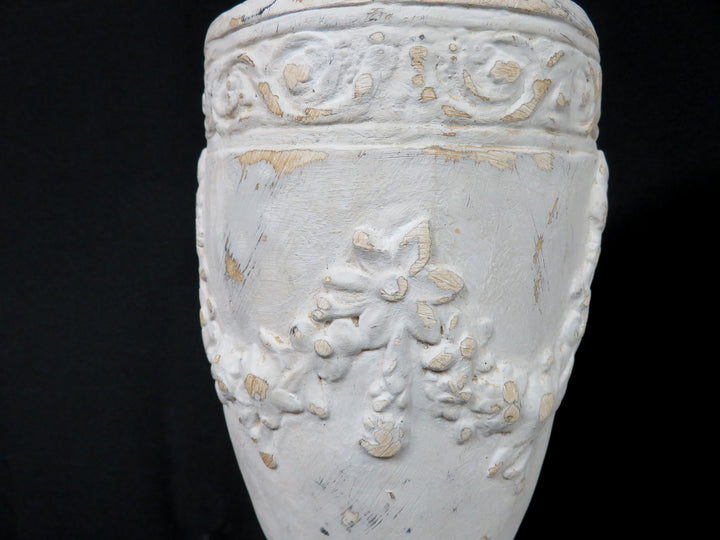 Pair of Aged Urns