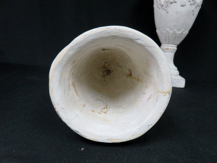 Pair of Aged Urns