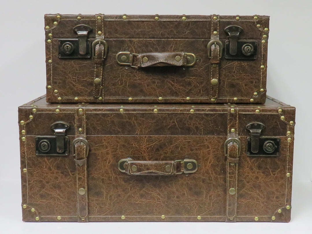 Retro Storage Suitcase Set