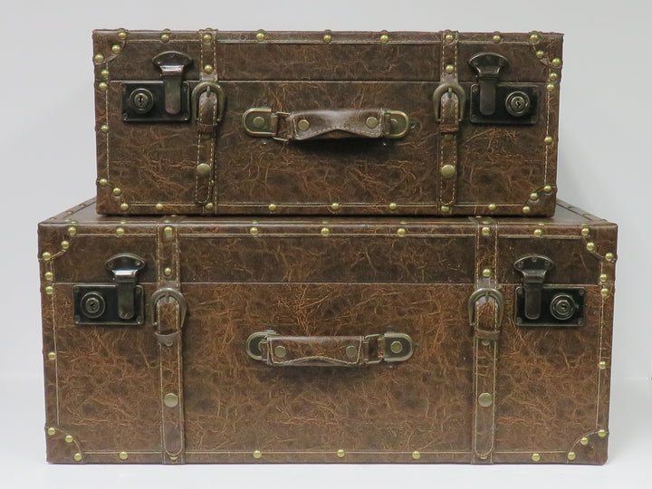 Retro Storage Suitcase Set