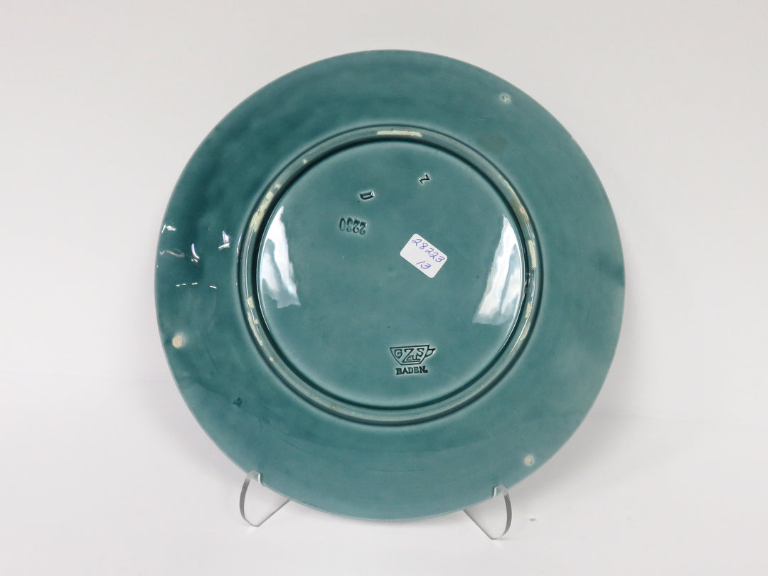GS Zell Majolica Plate