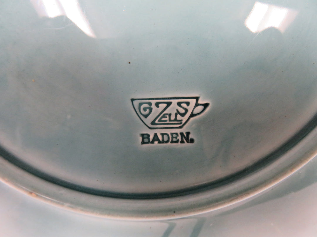 GS Zell Majolica Plate
