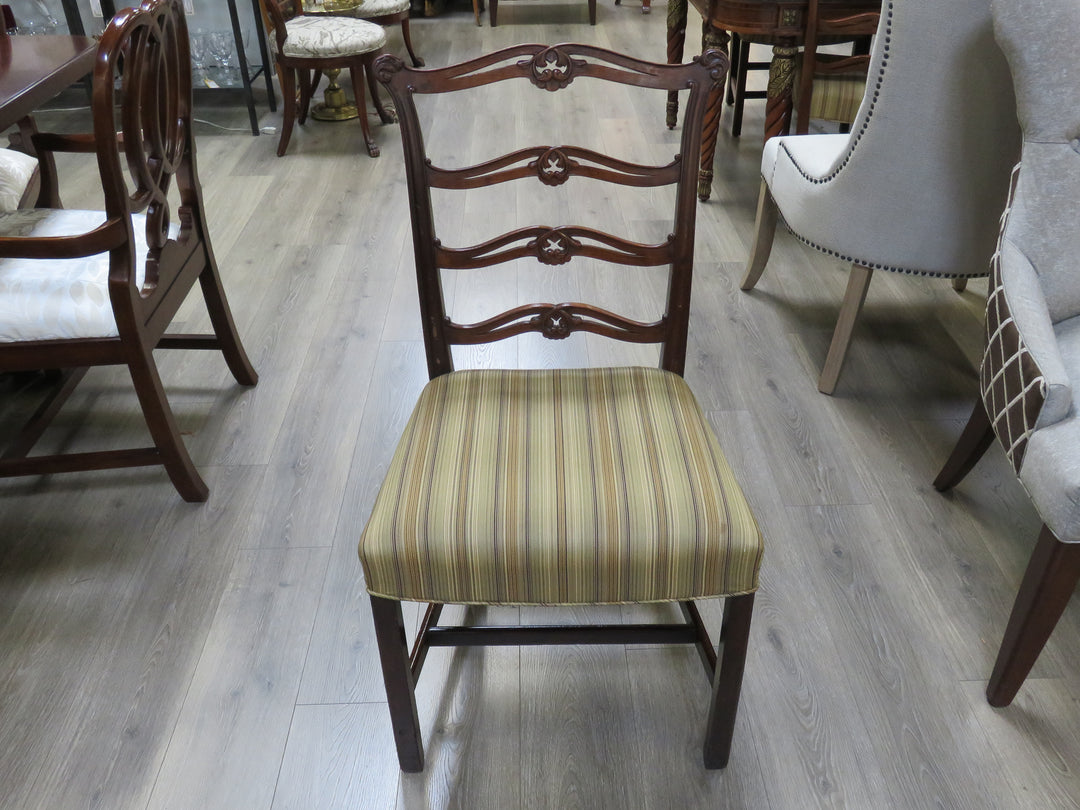 Eight Antique Chippendale Style Dining Chairs