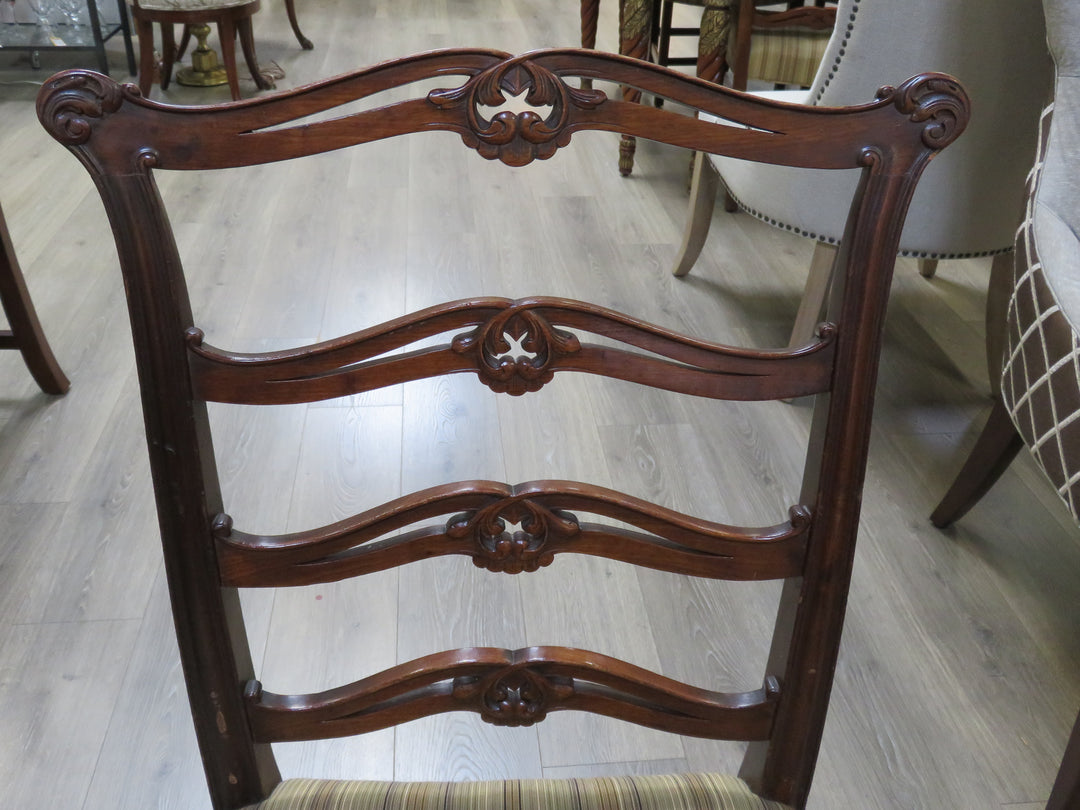 Eight Antique Chippendale Style Dining Chairs