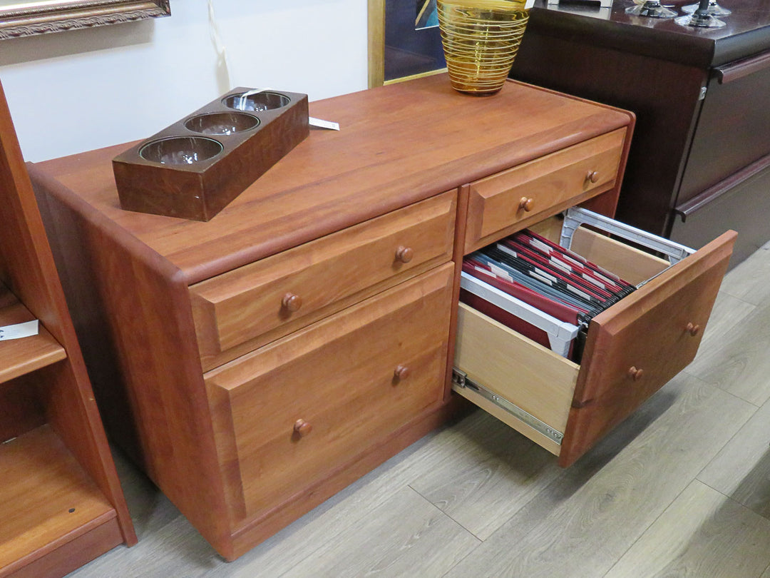 Hardwood Office Cabinet