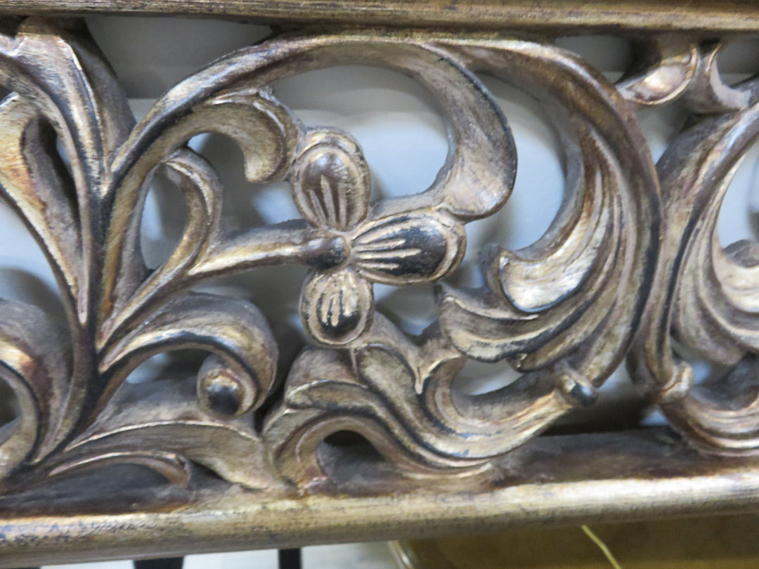 Scrolled Bronze Tone Mirror