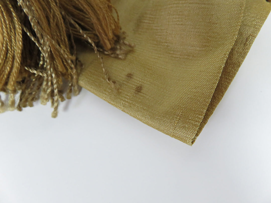 Arhaus Fringed Bolster Pillow