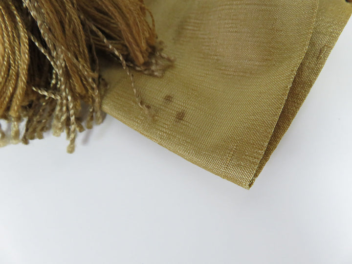 Arhaus Fringed Bolster Pillow