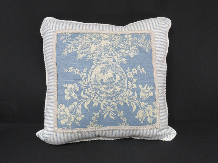 Light Blue Throw Pillow