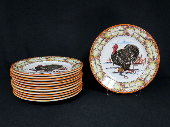 Mancioli Thanksgiving Plate Set