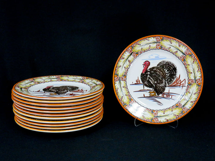 Mancioli Thanksgiving Plate Set