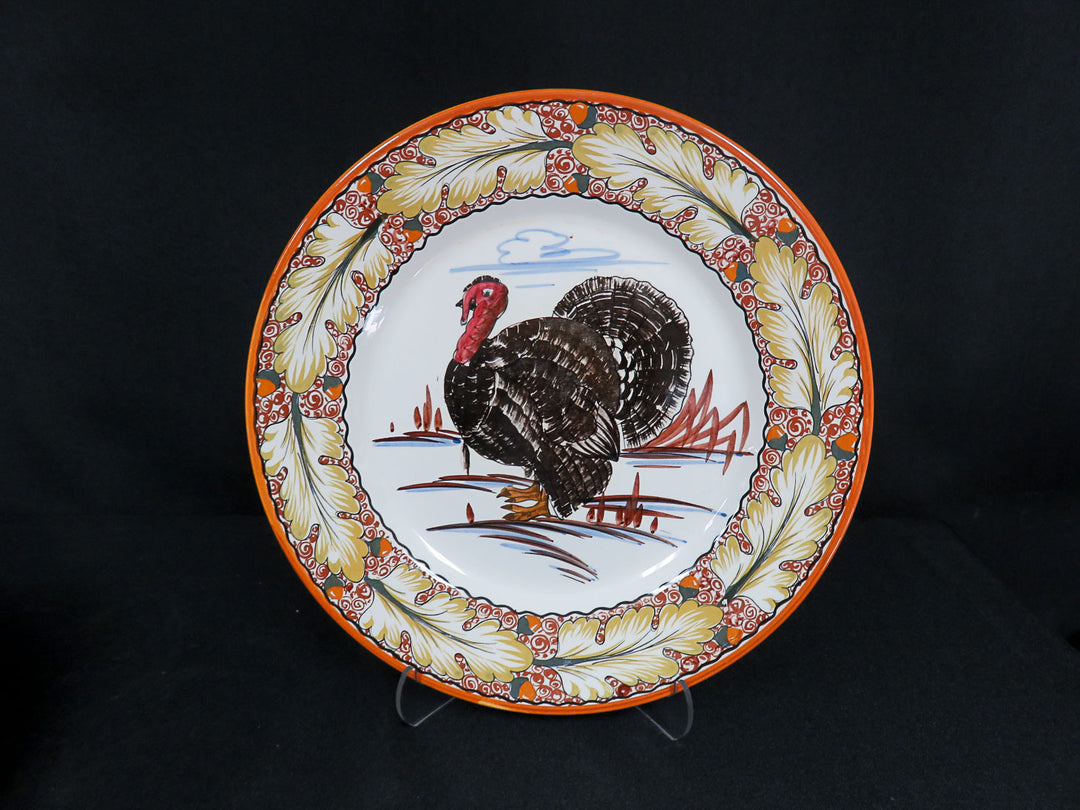 Mancioli Thanksgiving Plate Set