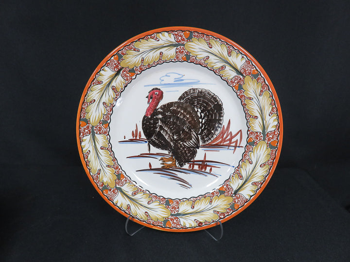 Mancioli Thanksgiving Plate Set